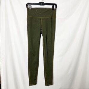 Athleta Olive Green Python leggings